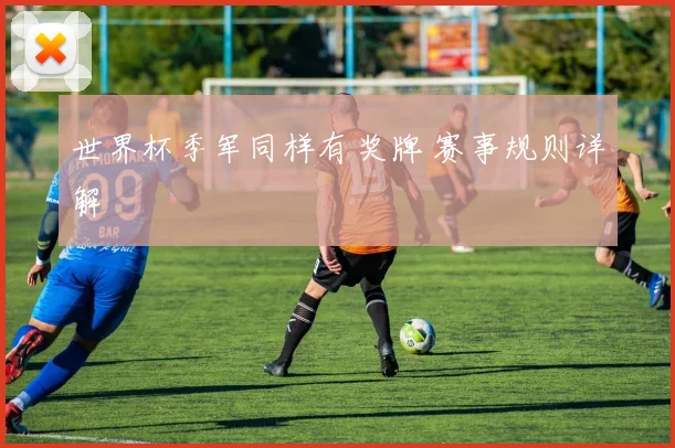 世界杯季军同样有奖牌 赛事规则详解